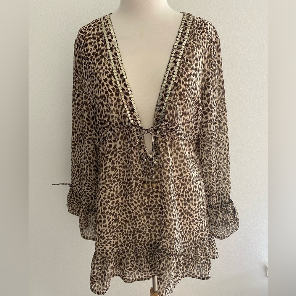The cutest beach coverup.